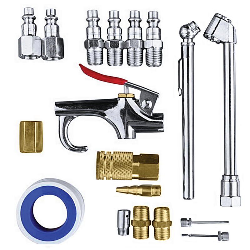 1/4" x 1/4" Industrial Accessory Pack with Teflon Tape