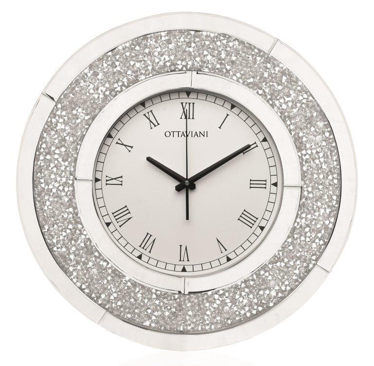 mirrored clock