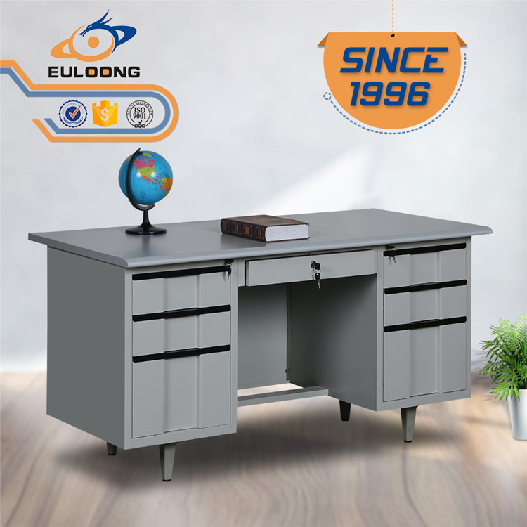 Office desk with 7 drawers