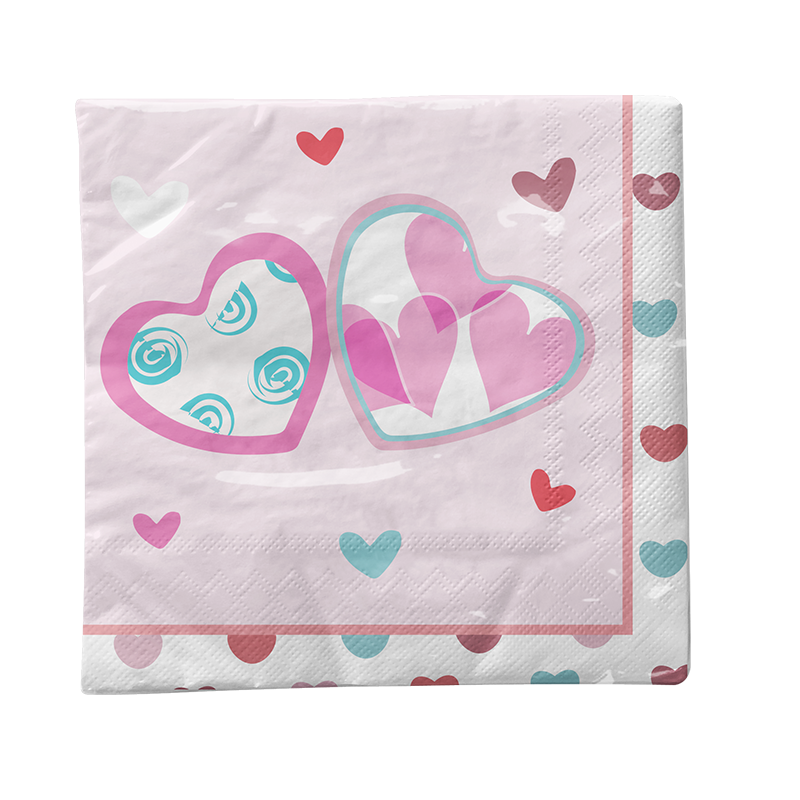 Valentine Party Supplies Napkin
