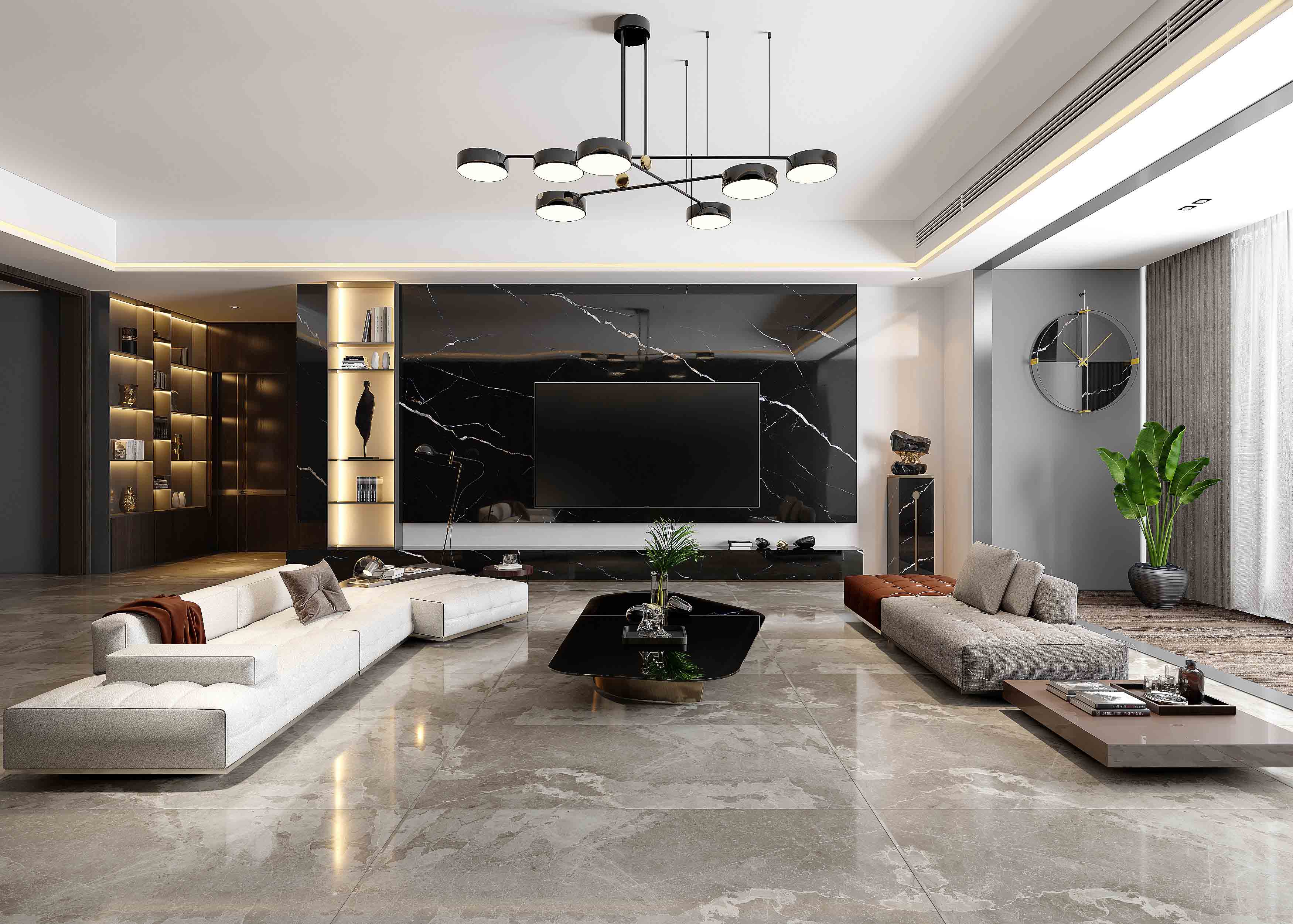 # Porcelain Slab / Large format / Marble Tile / Floor Tile / Wall Tile 90-180FMZ10007RPM
