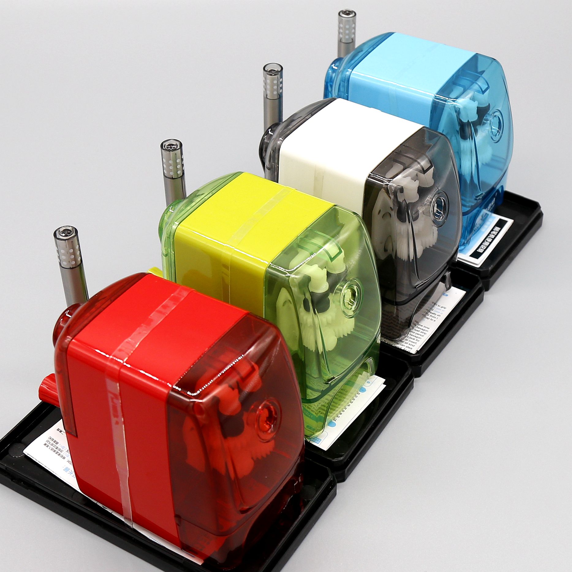Plastic Table Pencil Sharpener，High Quality Factory Customized Package Wholesale，PS-0023