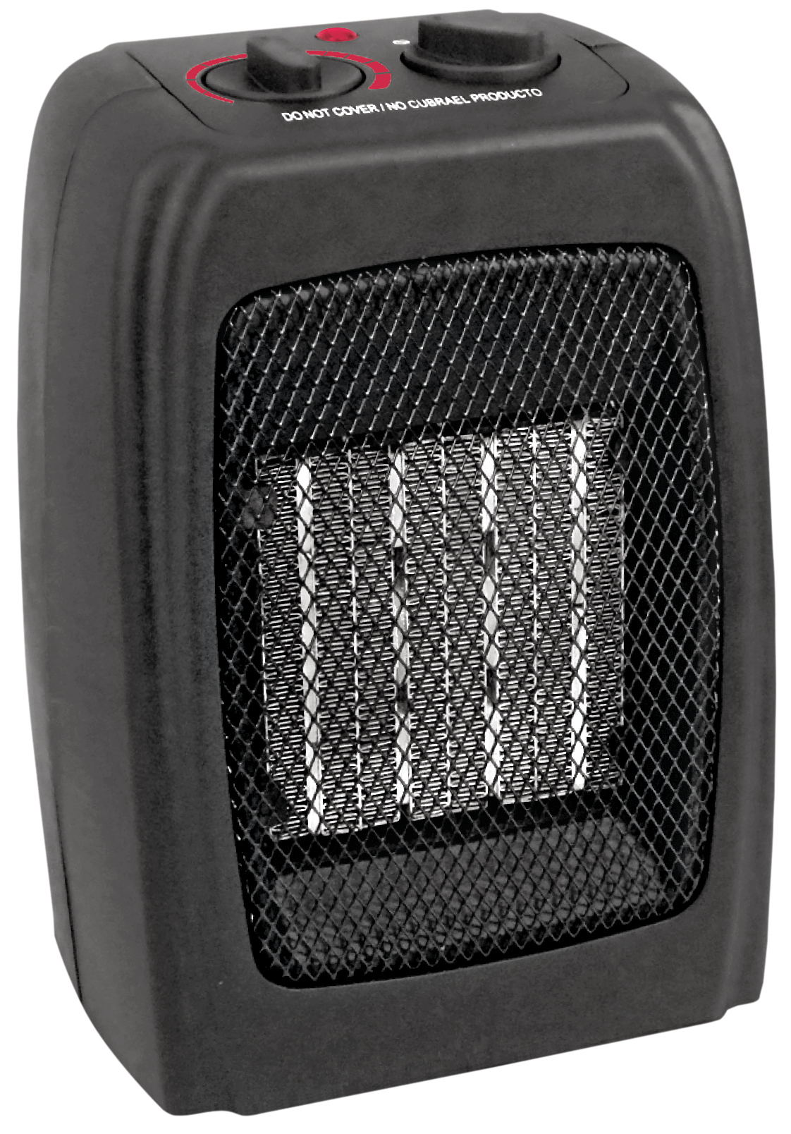 black small PTC heater/table heater/portable ceramic heater with 1500W for family/home/house use