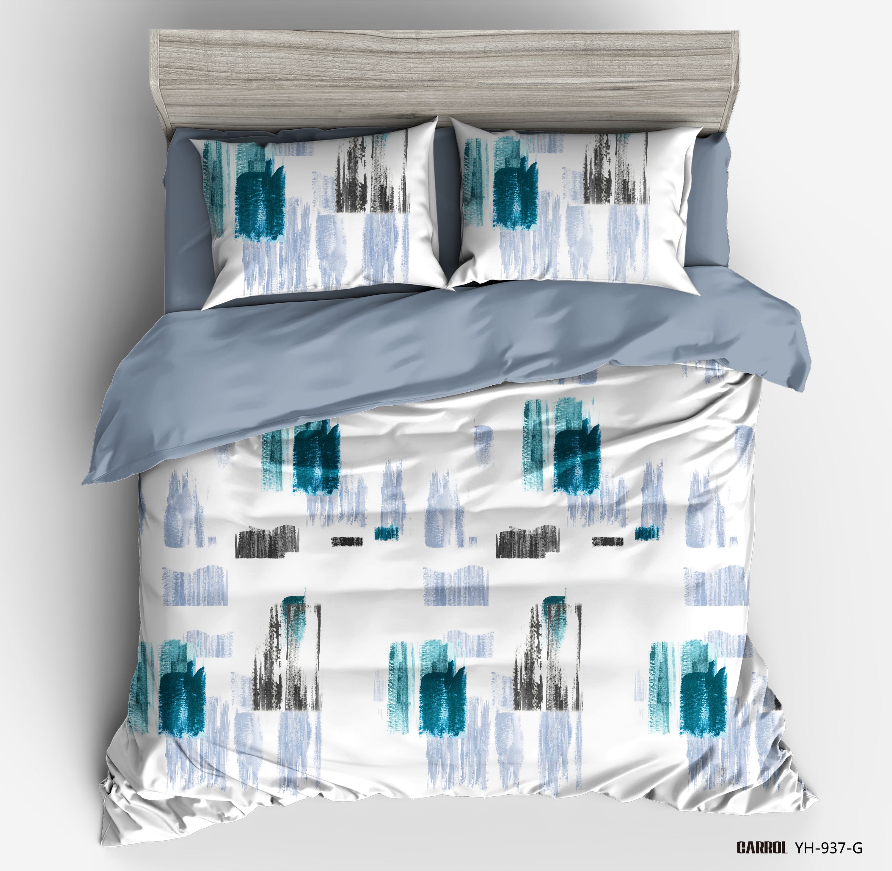 Disperse printing bedding set