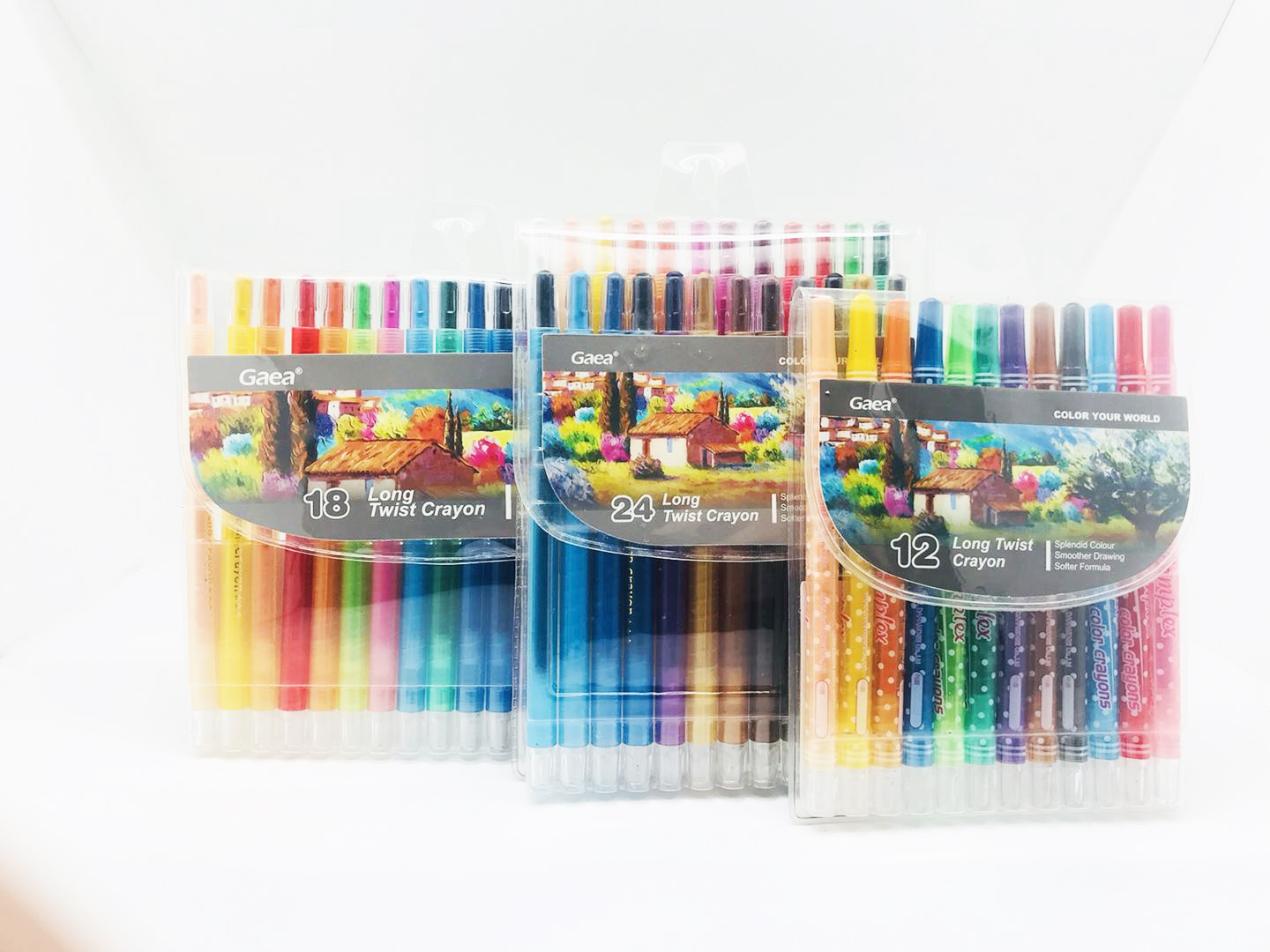 12color twist crayon