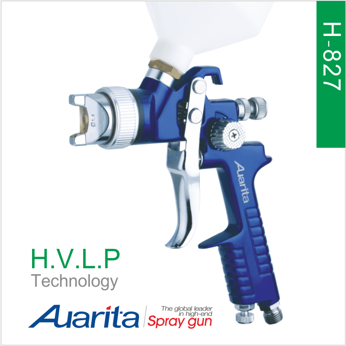 1 AUARITA spray gun H-827 HVLP