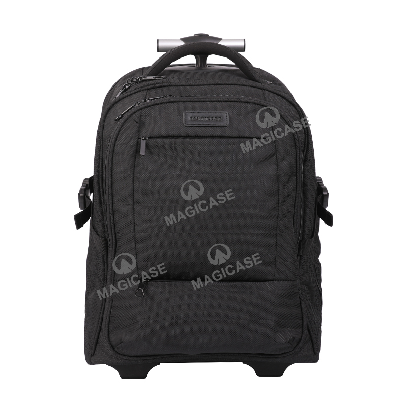 MAGICASE Travel Rolling Laptop Backpack 15.6 inch Computer backpack Stylish Water-repellent Laptop backpack for Work/ Business/ College/ Men/ Women
