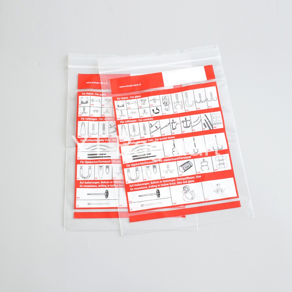 OEM LDPE zipper bag