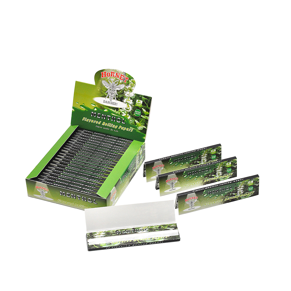 HORNET 78MM/110MM Mint Flavor Rolling Paper