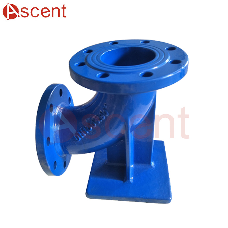 Double Flange 90° Duck - Foot Bend