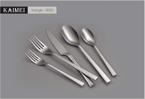 High Quality Stainless Steel Cutlery Set Stainless Steel Flatware Tableware Wholesale For Restaurant Hotel—Triangle(1828)