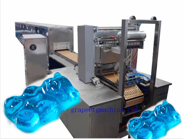 GD50Q CBD gummy bear jelly candy depositing line