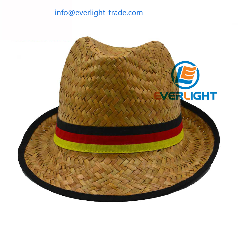 real straw hat for promotion