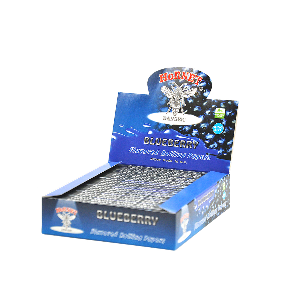 HORNET 78MM/110MM Blueberry Flavor Rolling Paper