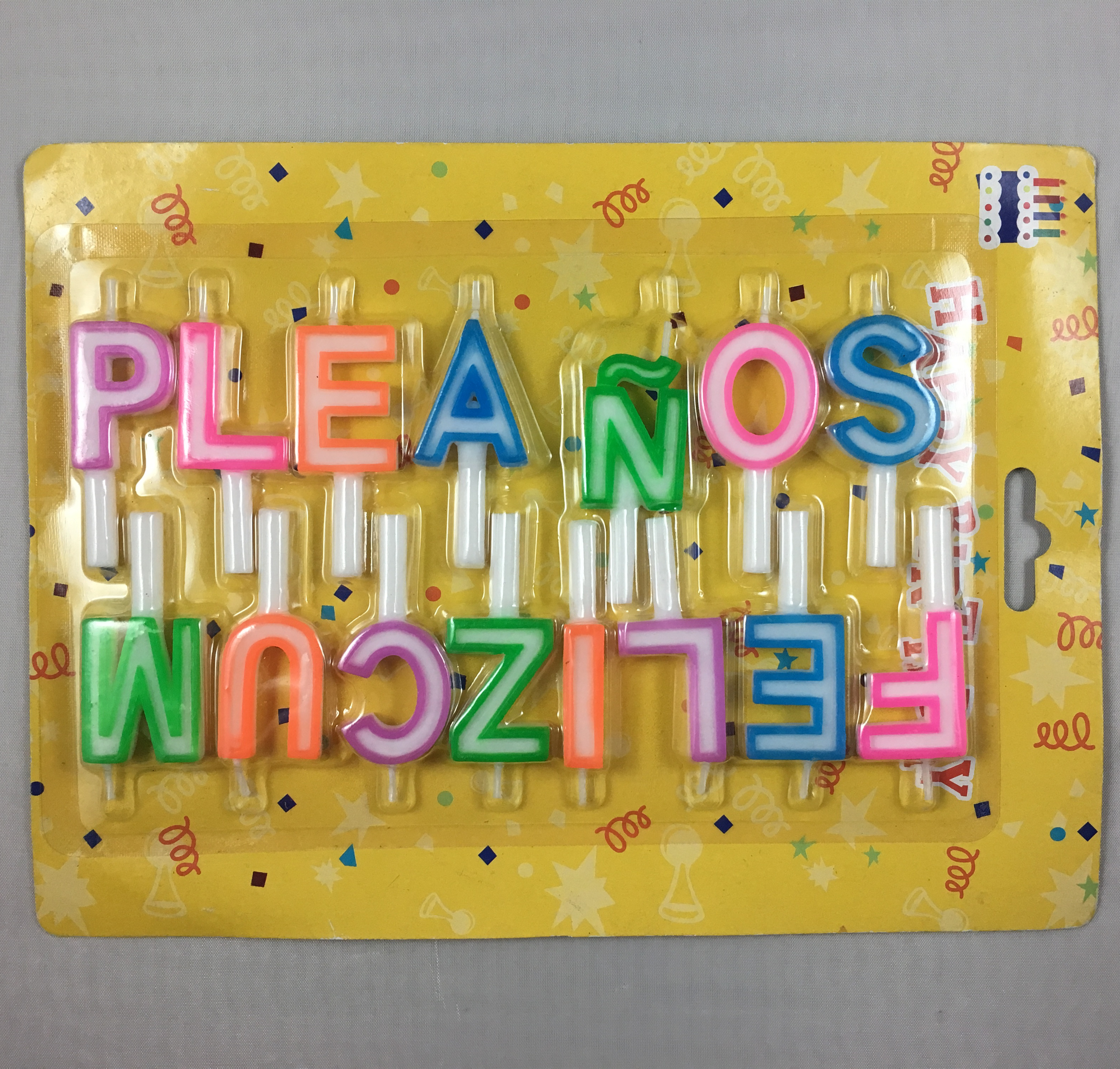 letter candles