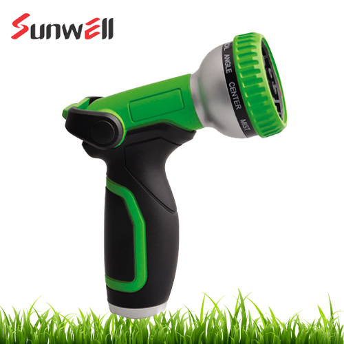 Plastic Thumb Control Multi - Pattern Spray Nozzle