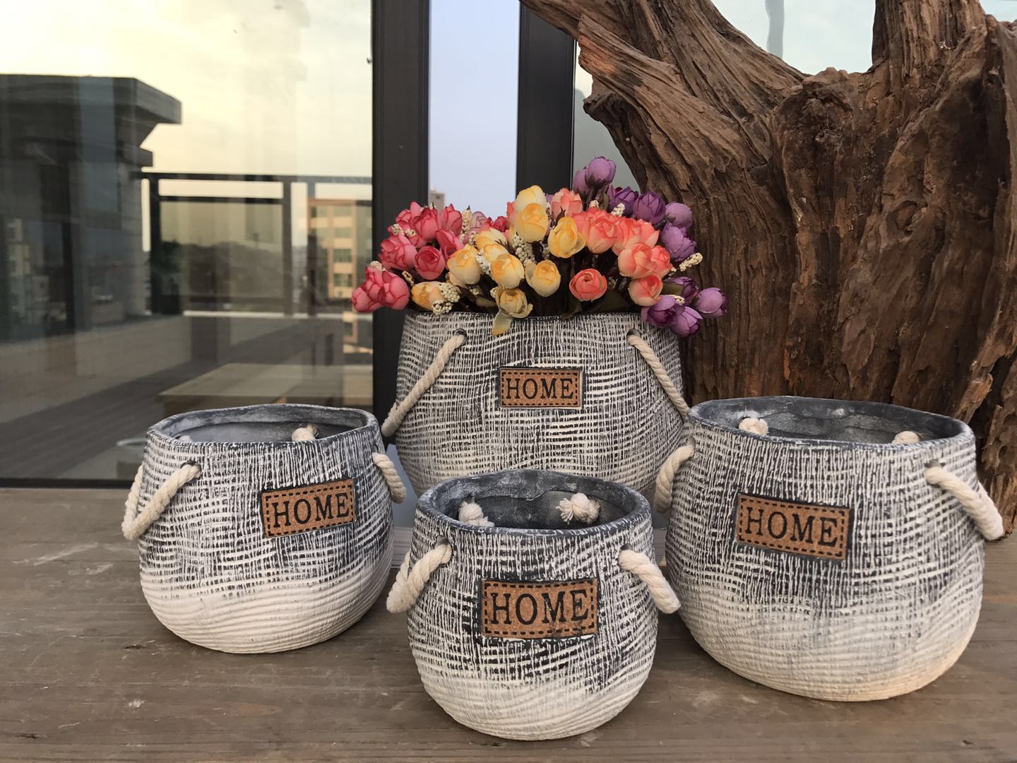 ceramic flower pot