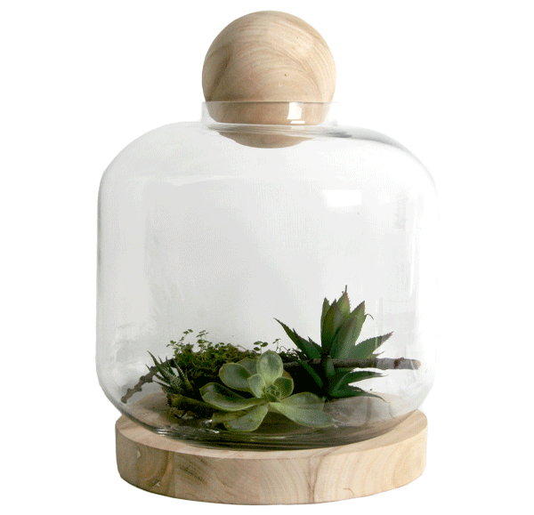 glass vase