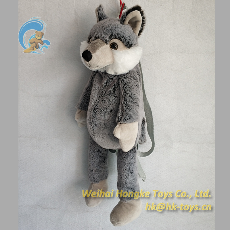 Backpack, Plush Husky, XH00394J