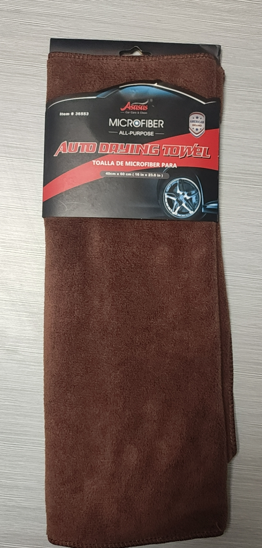 Auto drying towel