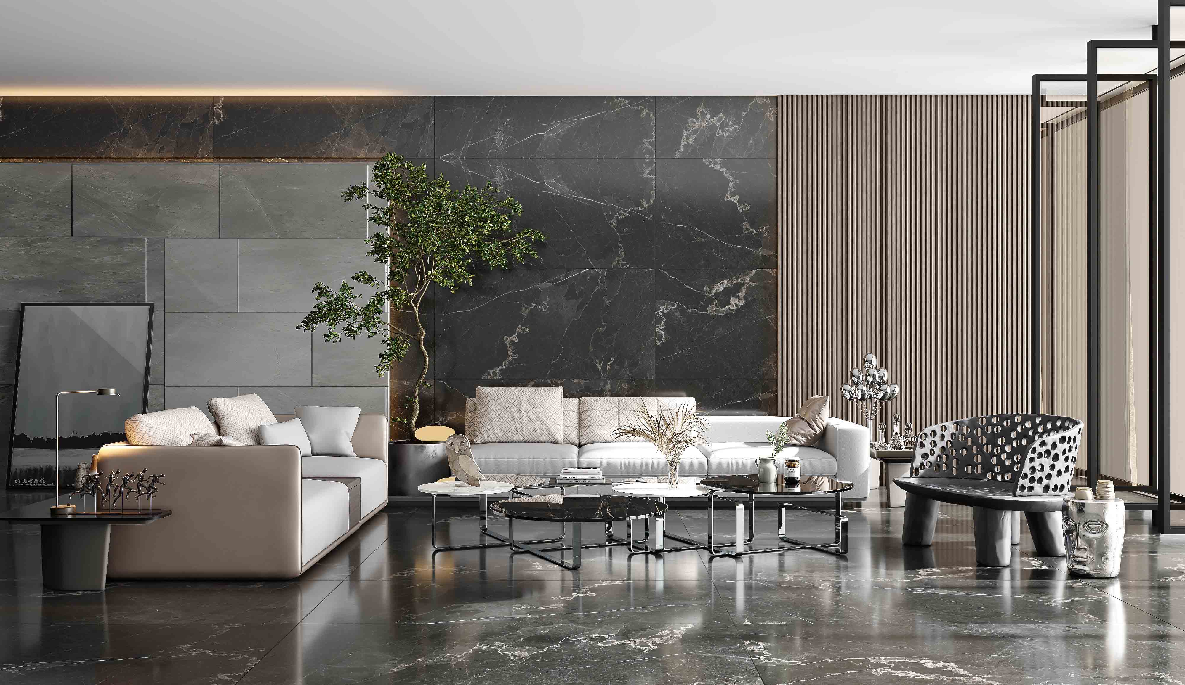 # Porcelain Slab / Large format / Marble Tile / Floor Tile / Wall Tile 90-180FMZ10010RPM