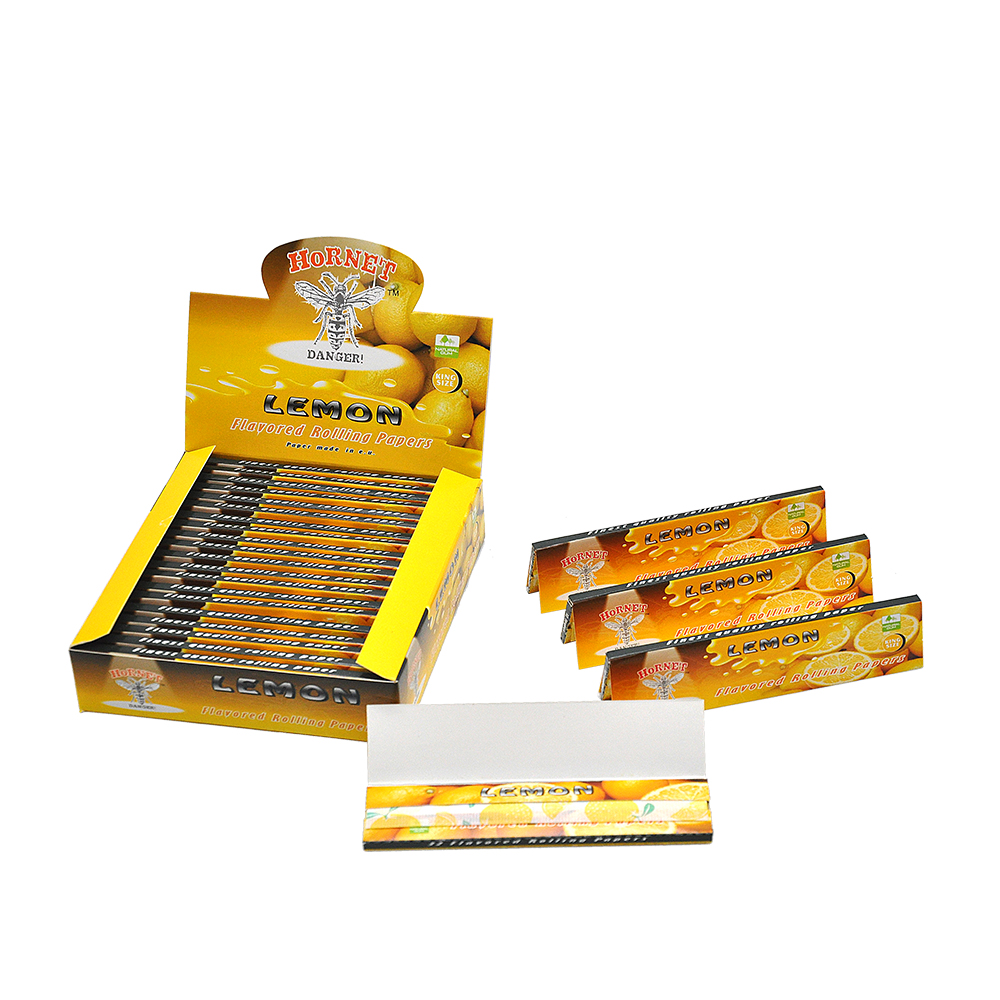 HORNET 78MM/110MM Lemon Flavor Rolling Paper