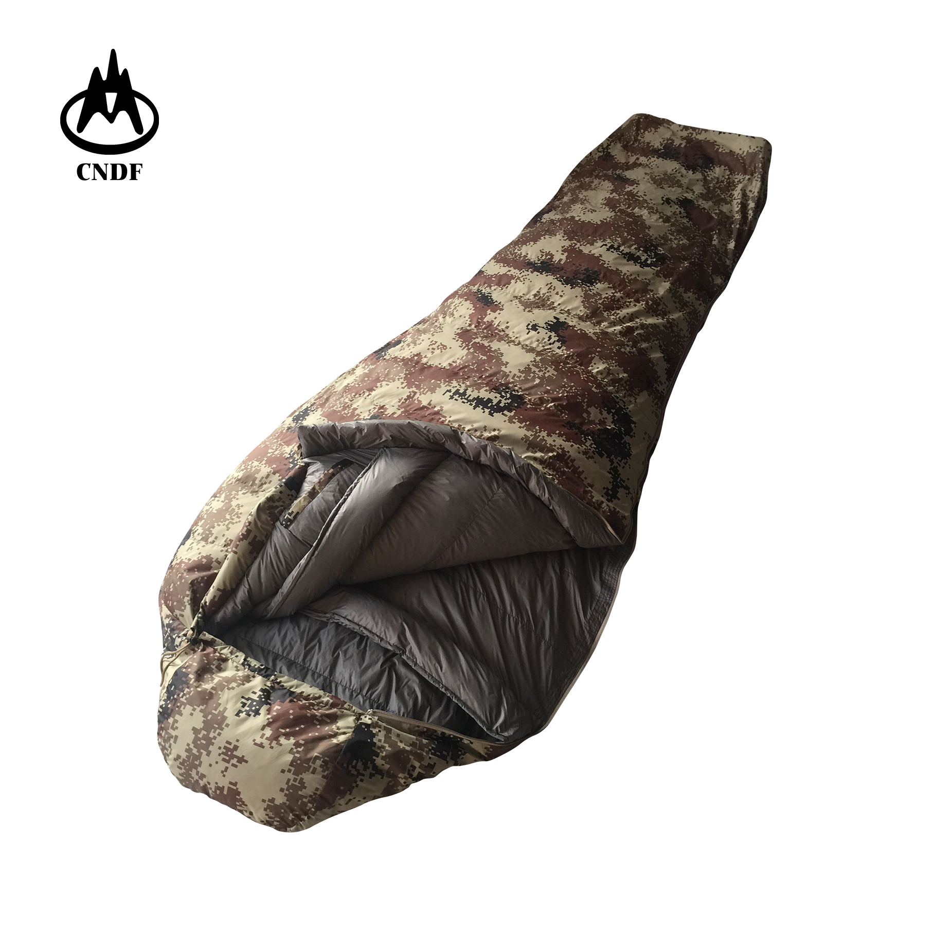 Camouflage sleeping bag down sleeping bag winter sleeping bag nylon