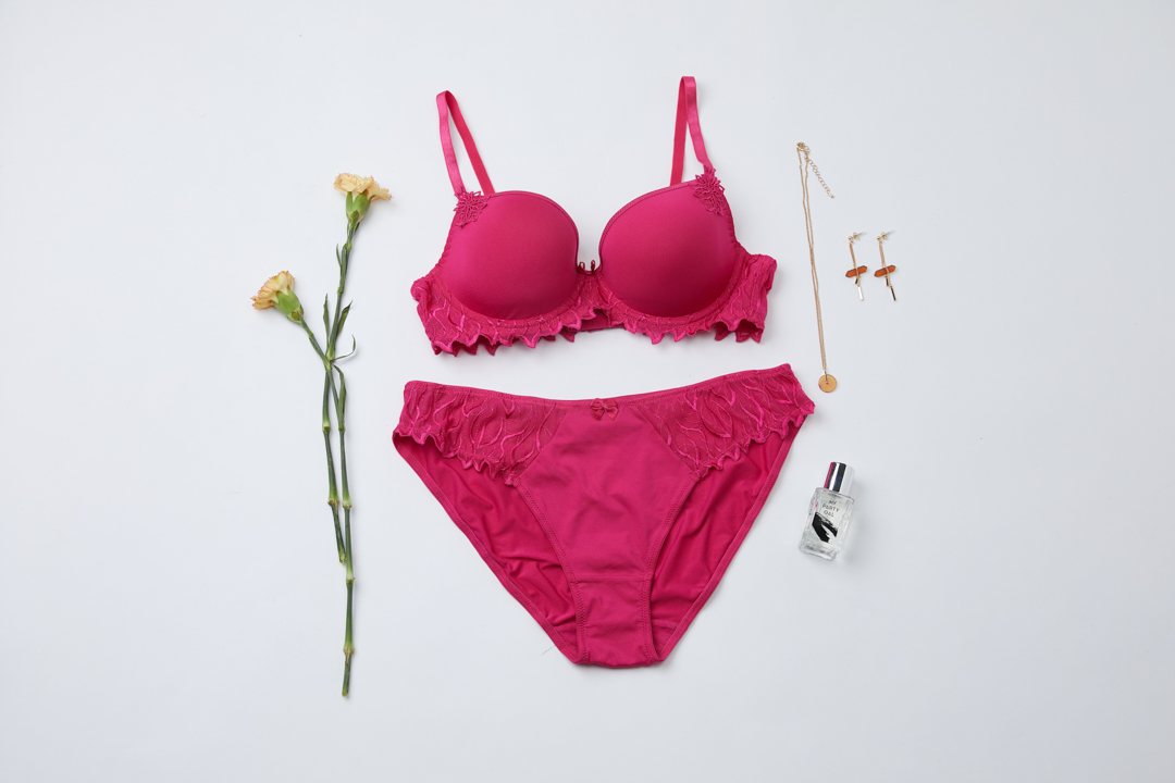 PXT19-056-Embroidery Bra&Panty set