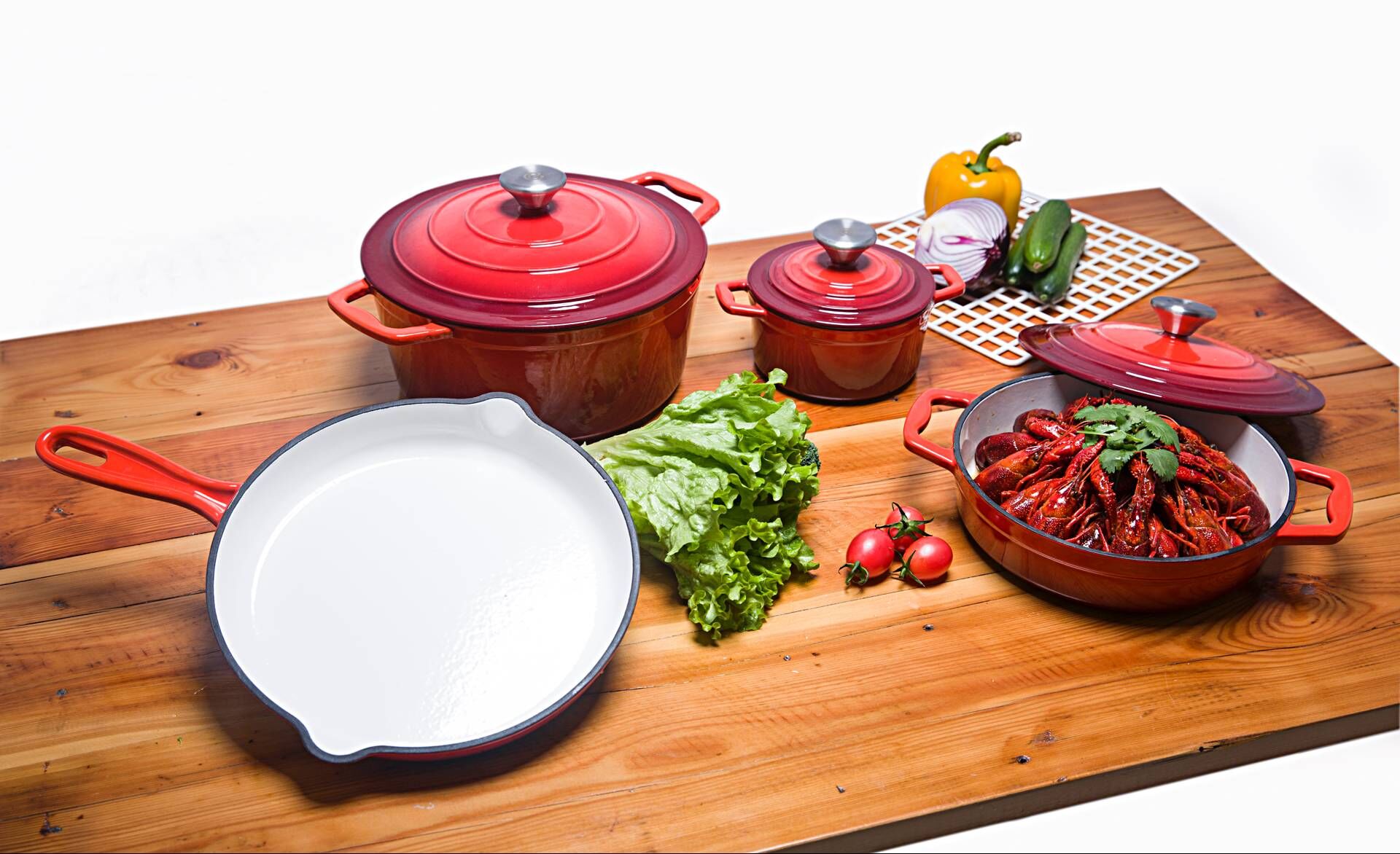 Cast Iron Cookware set