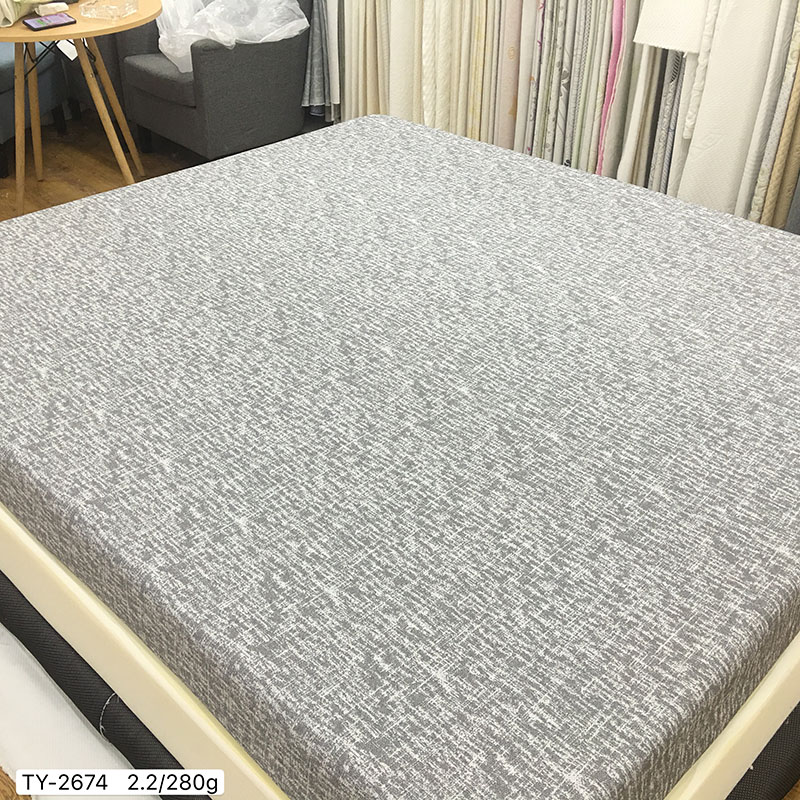 Knitted Mattress Fabric Jacquard Ticking
