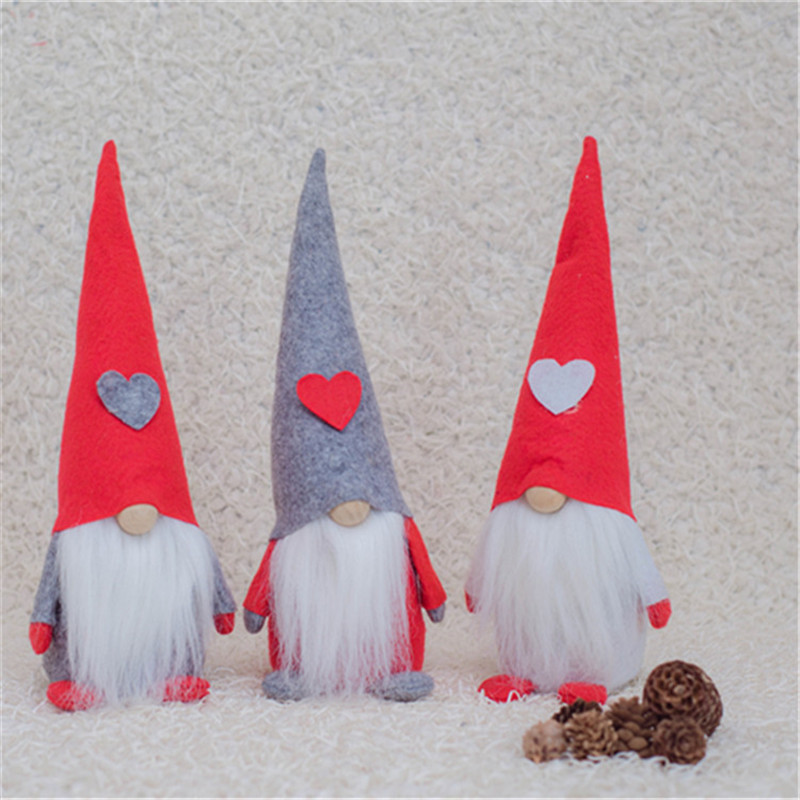 Factory Supply Handicraft Christmas decoration Christmas gnomes Felt Plush Gnomes