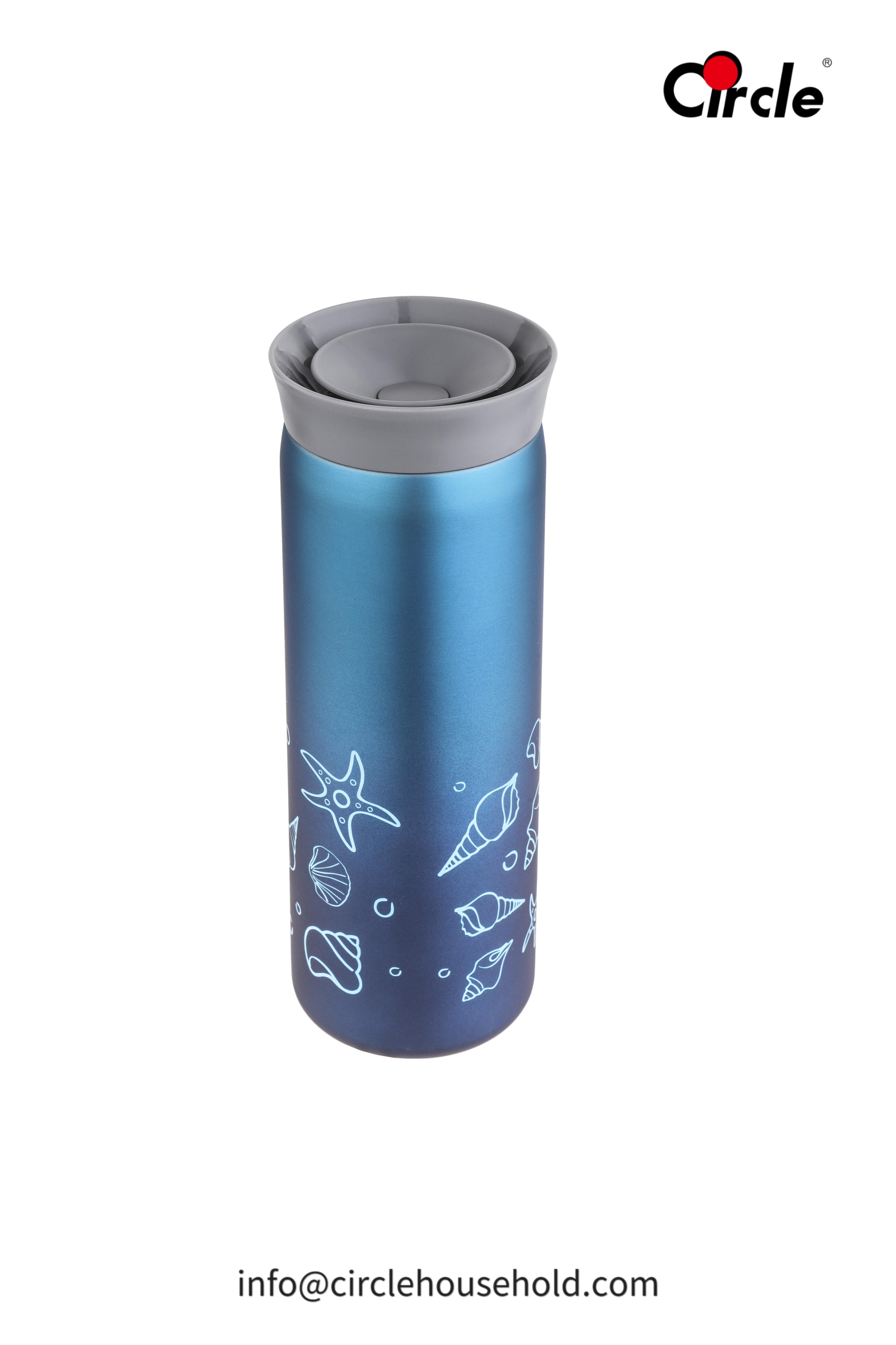 380ml double wall stainless steel vacuum mug