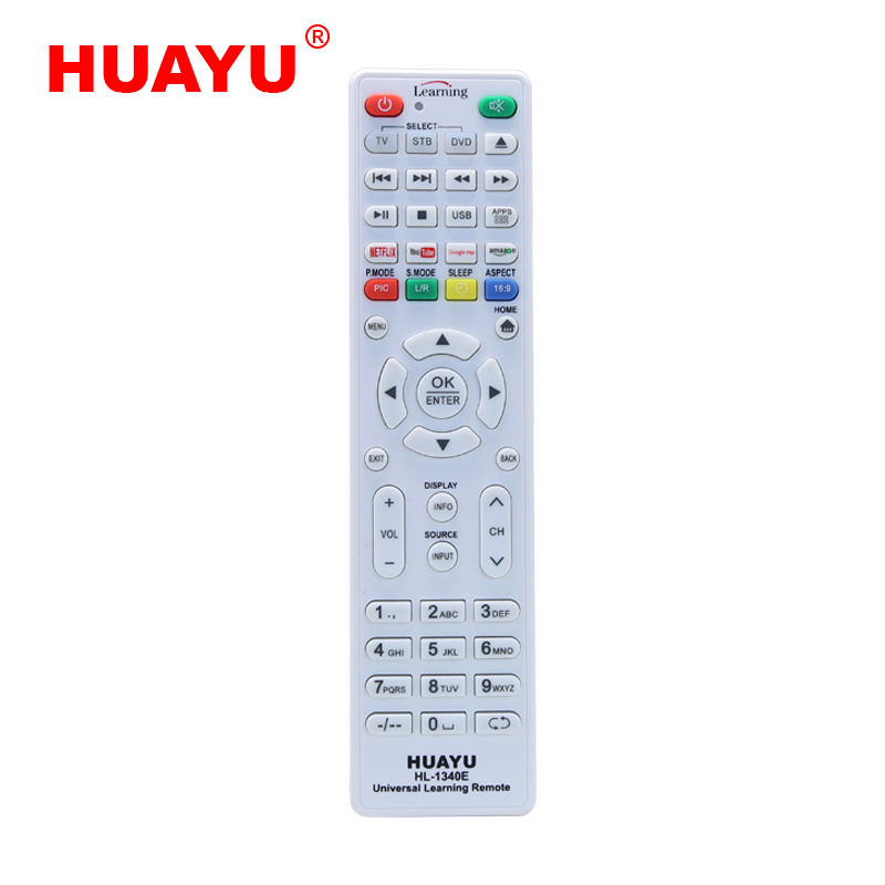 Learning Remote Control, Universal Remote Control, Lcd LED Smart TV Remote Control, Huayu Remote Control