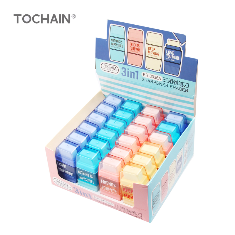3 in 1 eraser