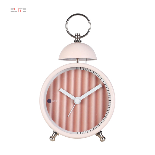 3.5” metal single-bell alarm clock