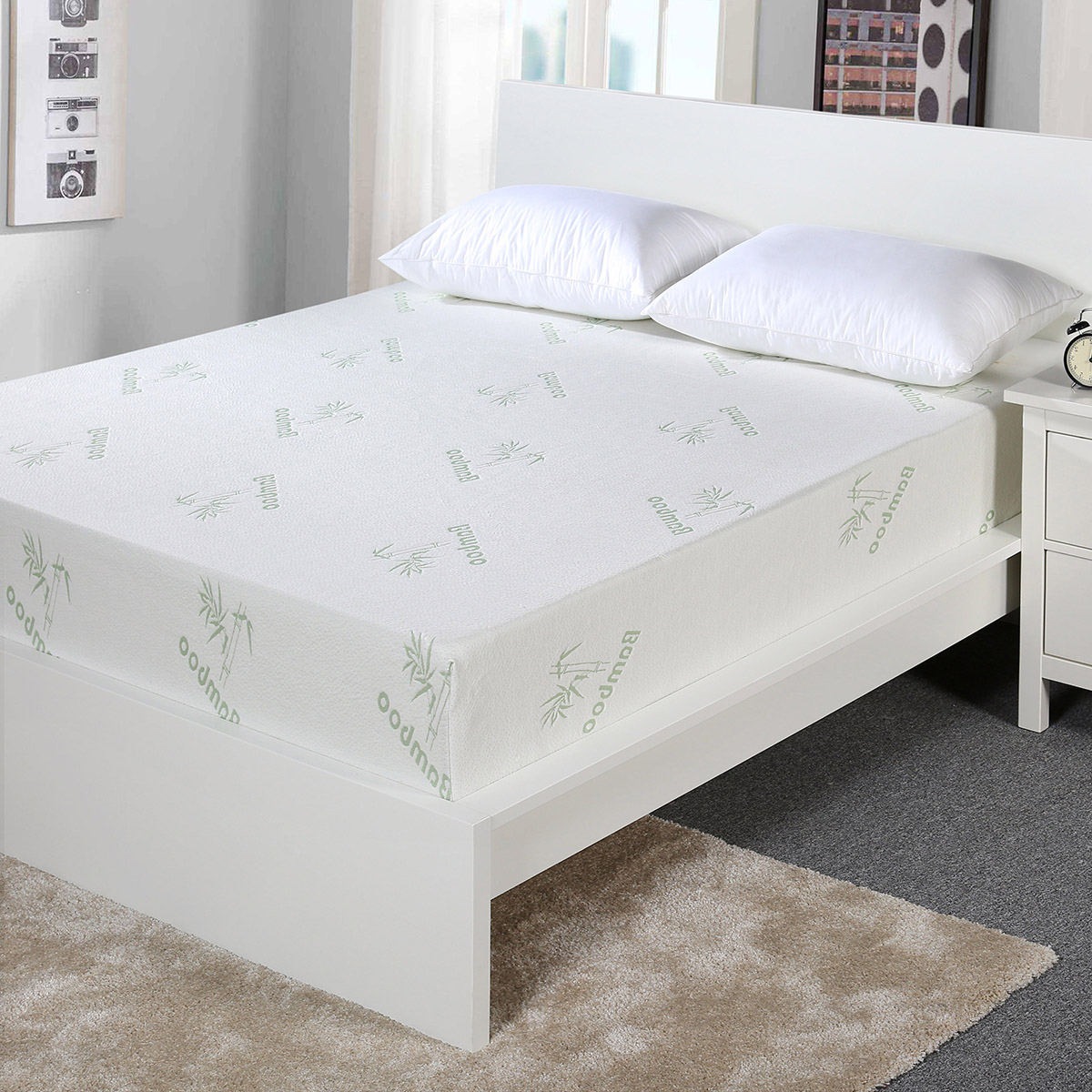 Home Textile Knitted ticking Jacquard Bamboo Mattress Fabric