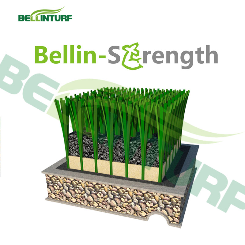 Excellent Performance Sport Grass For Football Field Bellin strength