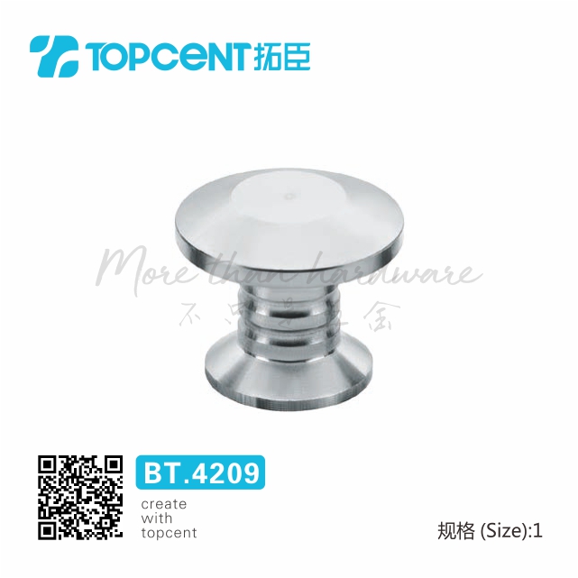 Topcent stainless steel furniture cabinet metal pull door handle