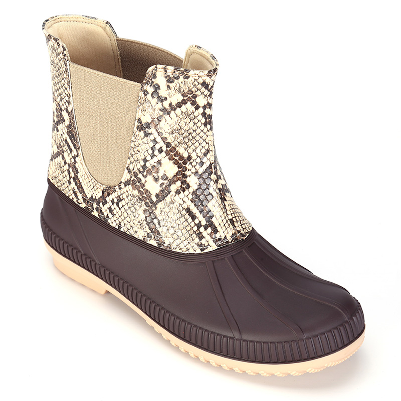 Light fashion design custom transparent rain fashionable ladies plastic boots womens pvc rain shoesRAIN BOOTS