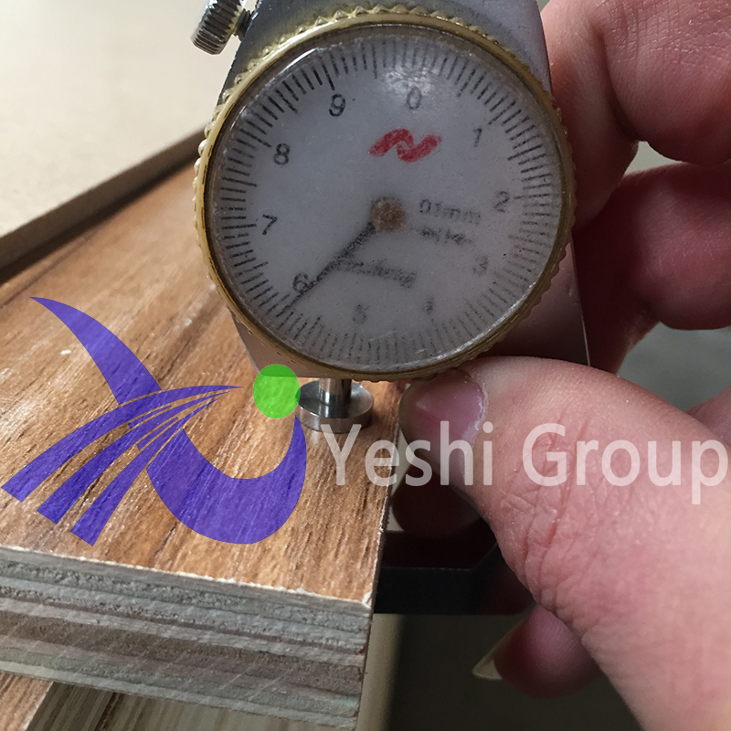 Melamine laminated plywood