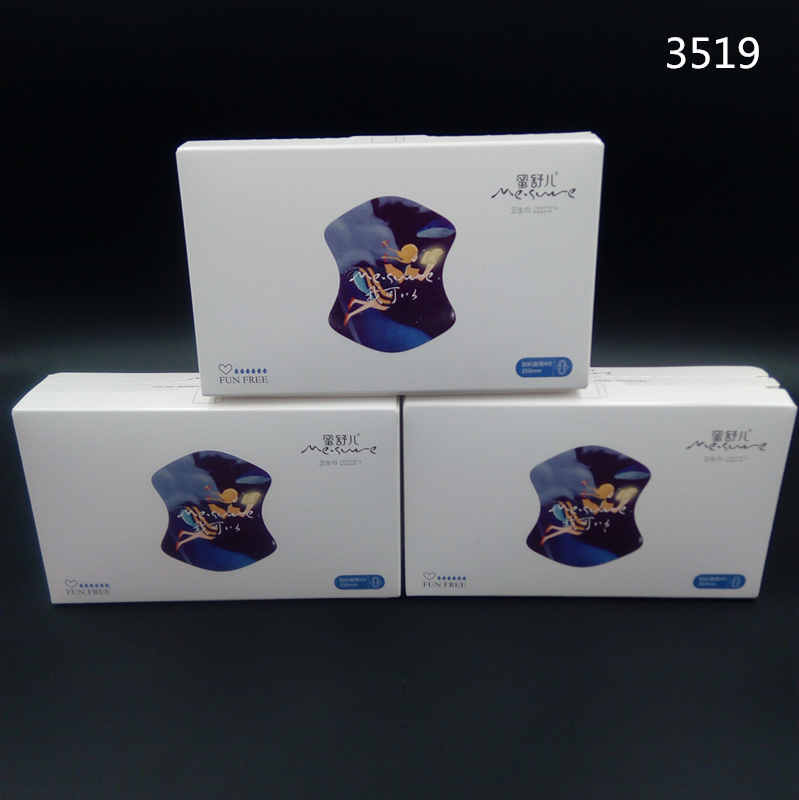 sanitary napkin with cottony comfortable 350mm for feminine menstrual night using