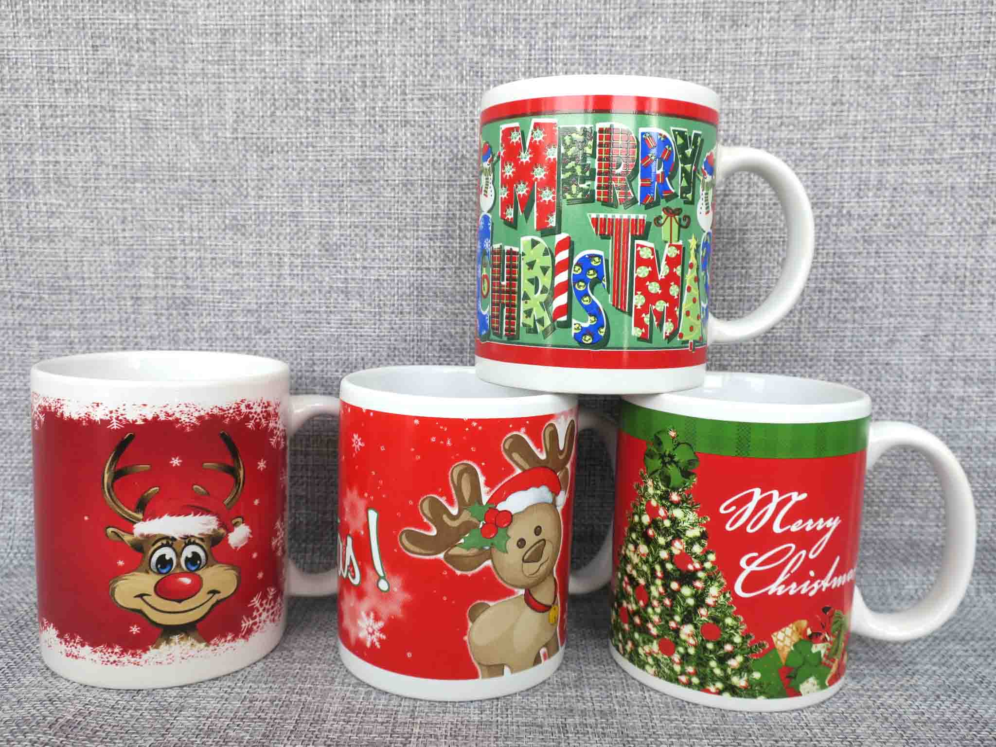Ceramic coffee mug christmas
