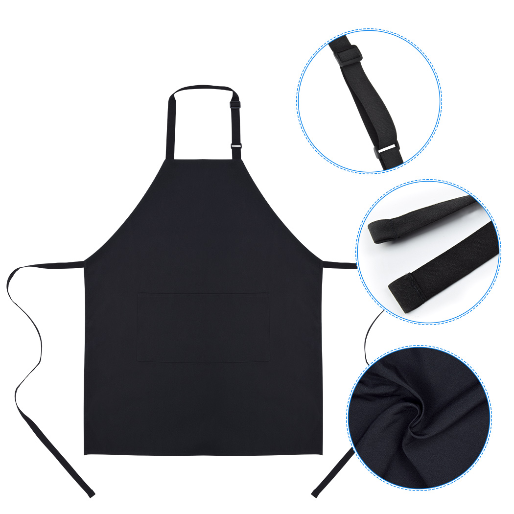 Apron, Spun Polyester bib Apron