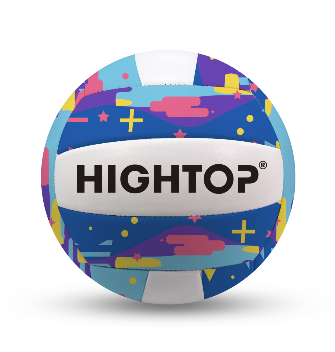 Size 5# PVC machine stitched beach volleyballs