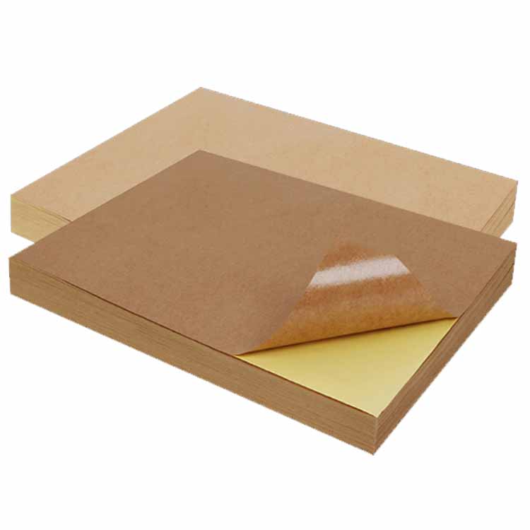 Matt sticker paper,color sticker paper,kraft sticker paper