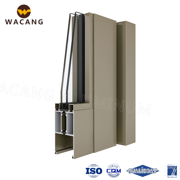 Aluminium profile for casement windows and doors