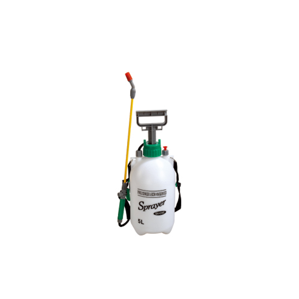Seesa 5L garden yard manual pump hand air pressure kanpsack/shoulder plastic chemical sprayer
