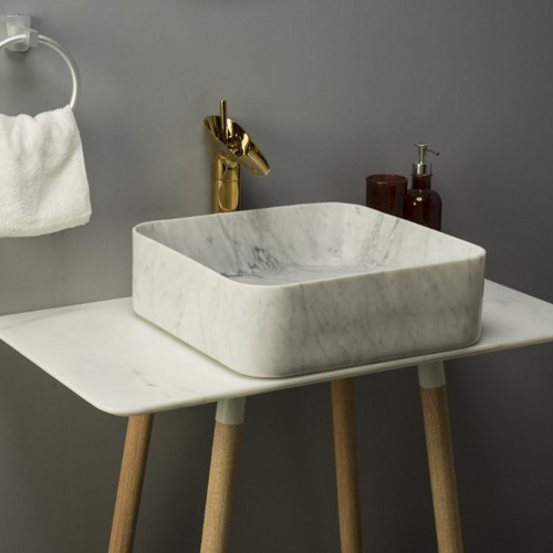 SLS4013CA Contemporary Design Wash Basin in Natural Marble