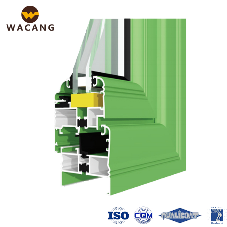 Aluminium profile for casement windows and doors