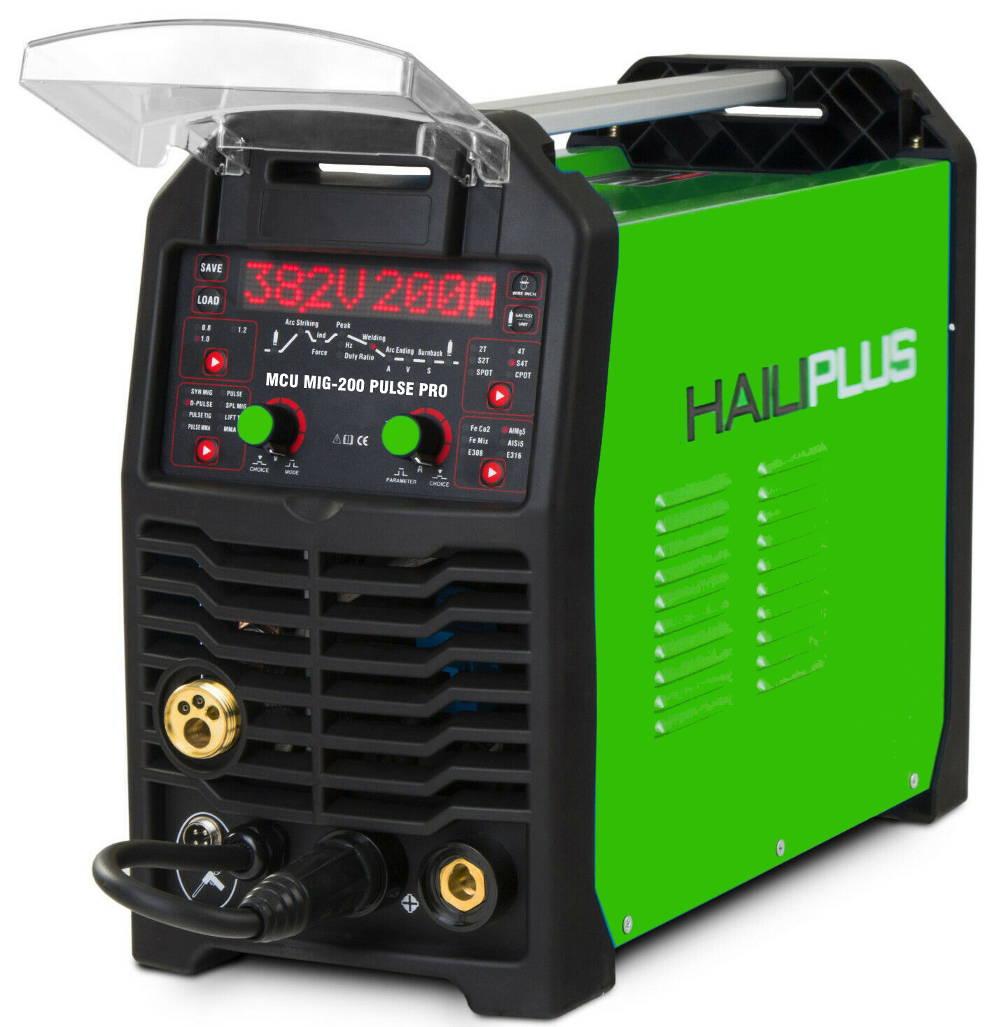 Mcu Mig Dual Double Pulse Mig-200 Welding Machine